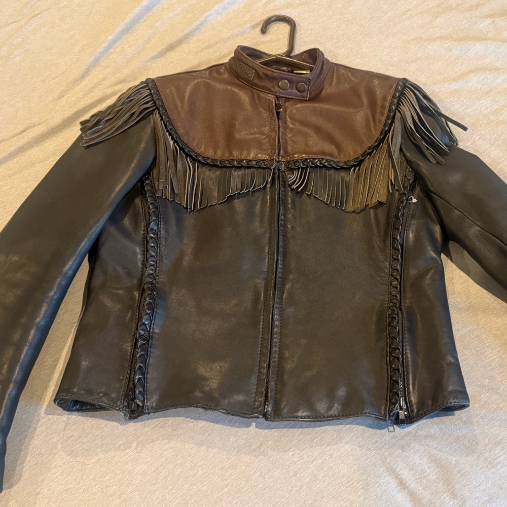 Vintage Harley Davidson Women’s Willy G  leather jacket